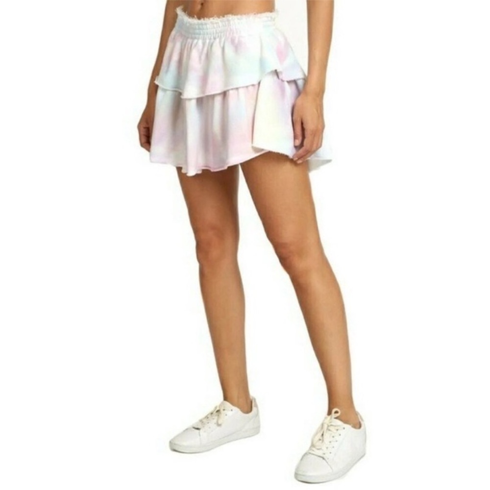 LoveShackFancy Unicorn Tie Dye Skirt